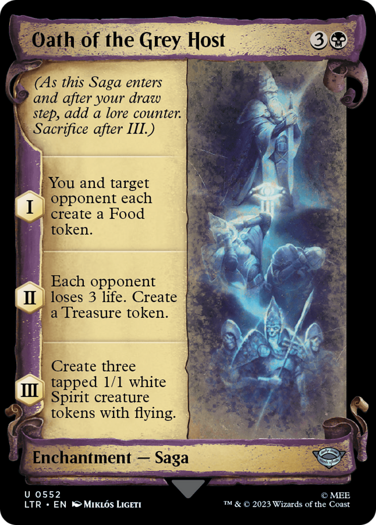 Oath of the Grey Host [The Lord of the Rings: Tales of Middle-Earth Showcase Scrolls] | Good Games Morley
