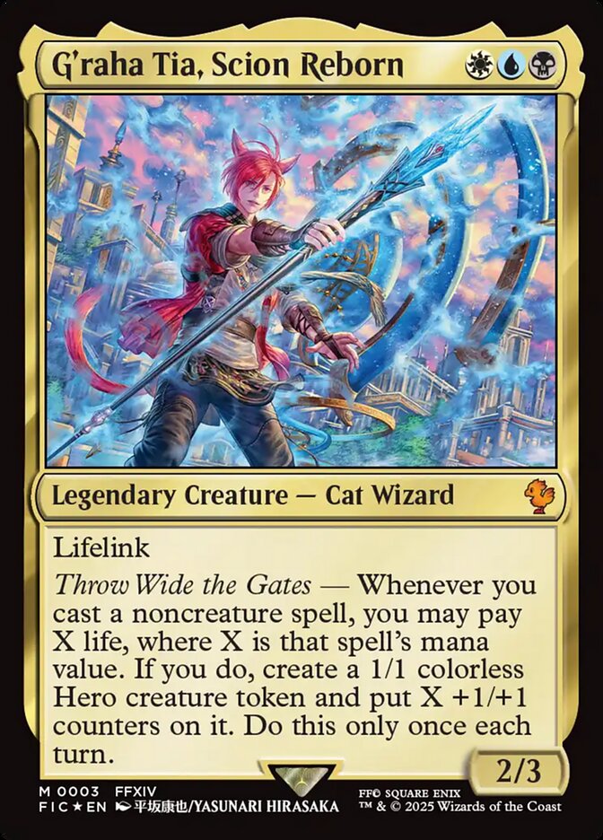 G'raha Tia, Scion Reborn 3 (Commander: FINAL FANTASY)  | Good Games Morley