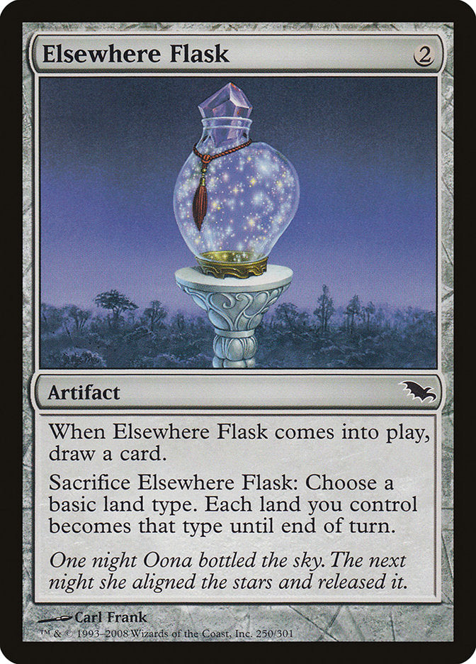 Elsewhere Flask 250 (Shadowmoor)  - Foil | Good Games Morley