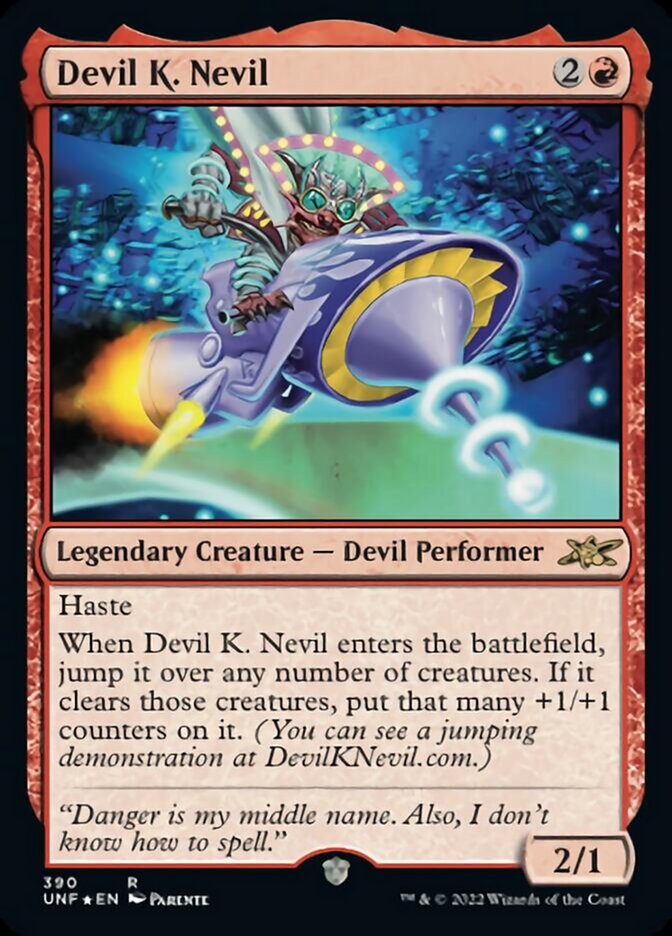 Devil K. Nevil (Galaxy Foil) [Unfinity] | Good Games Morley