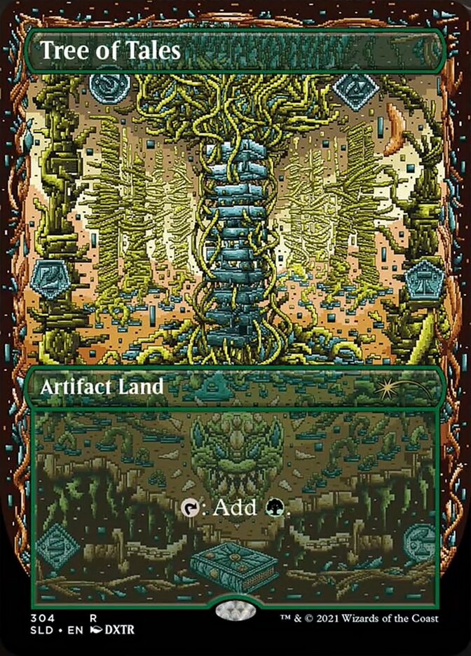 Tree of Tales (Borderless) [Secret Lair Drop Series] | Good Games Morley