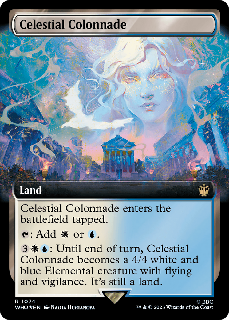 Celestial Colonnade (Extended Art) (Surge Foil) [Doctor Who] | Good Games Morley