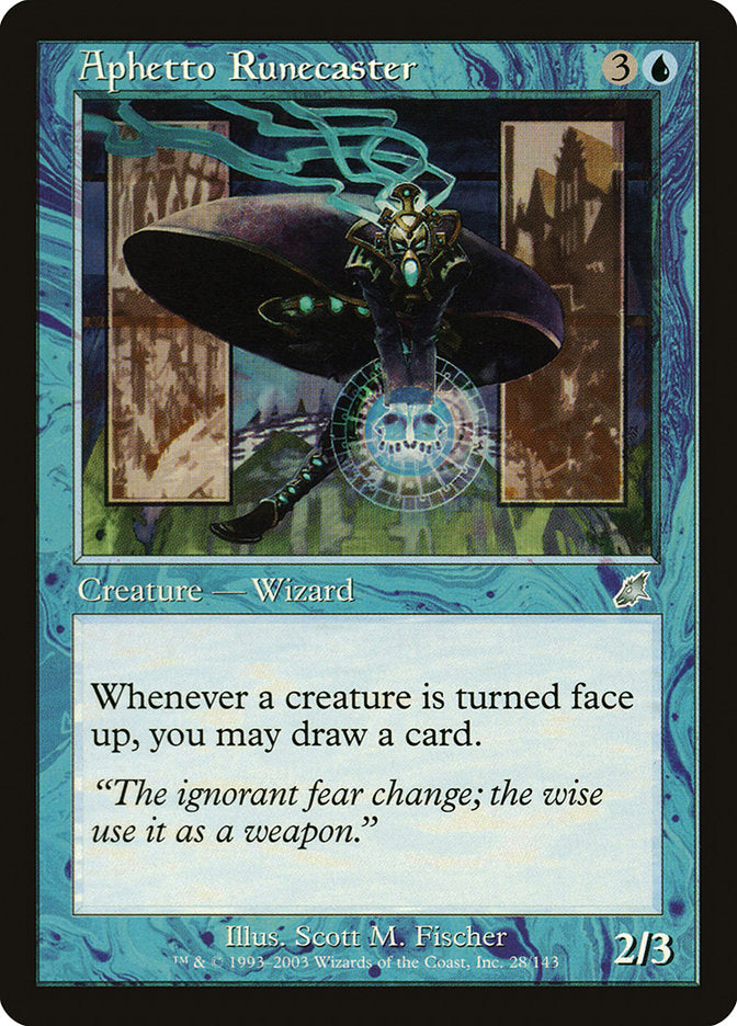 Aphetto Runecaster 28/143 (Scourge)  | Good Games Morley