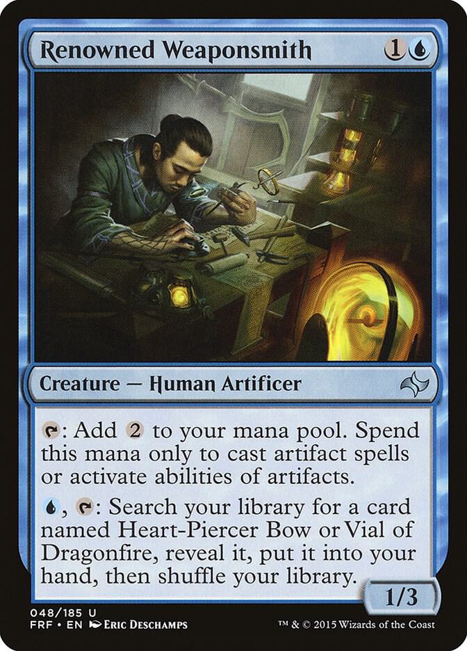 Renowned Weaponsmith 48/185 (Fate Reforged)  - Foil | Good Games Morley