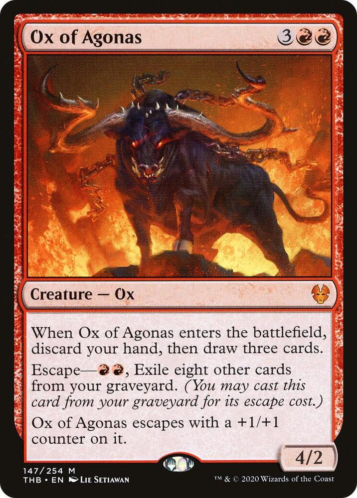 Ox of Agonas 147/254 (Theros Beyond Death)  | Good Games Morley