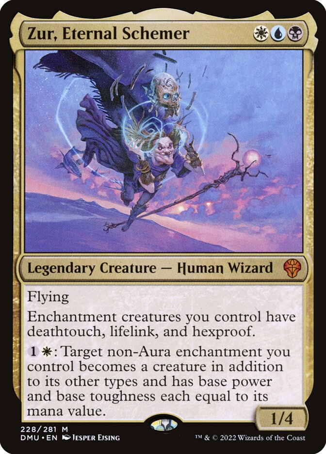 Zur, Eternal Schemer 228/281 (Dominaria United)  | Good Games Morley