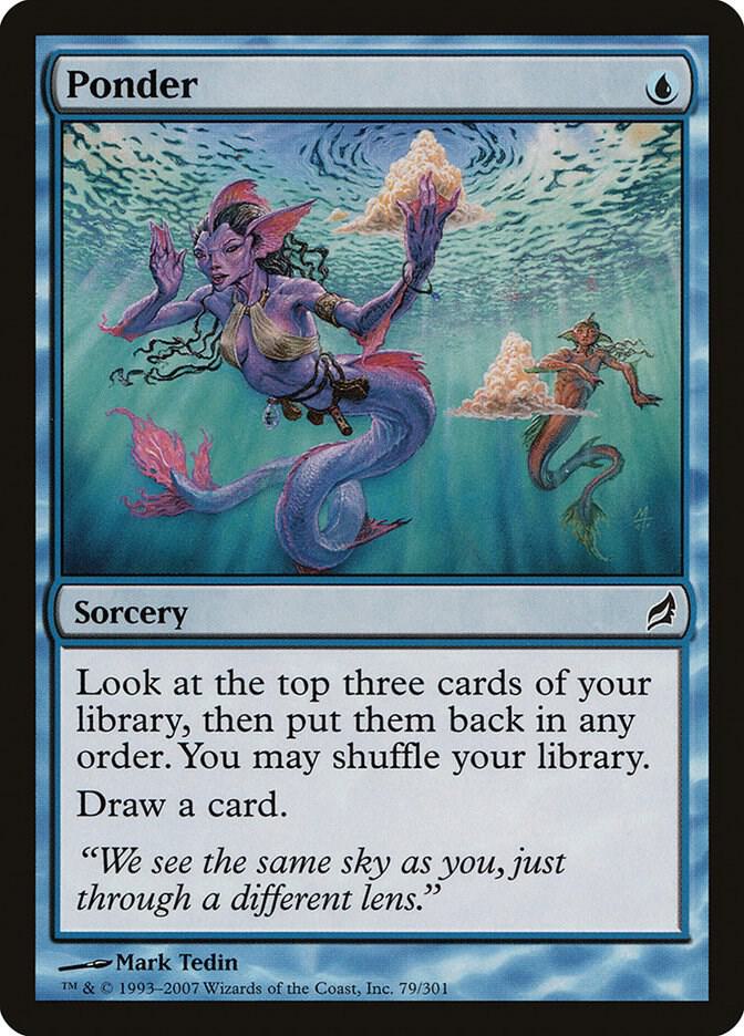 Ponder 79 (Lorwyn)  - Foil | Good Games Morley