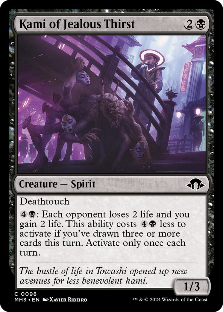 Kami of Jealous Thirst [Modern Horizons 3] | Good Games Morley