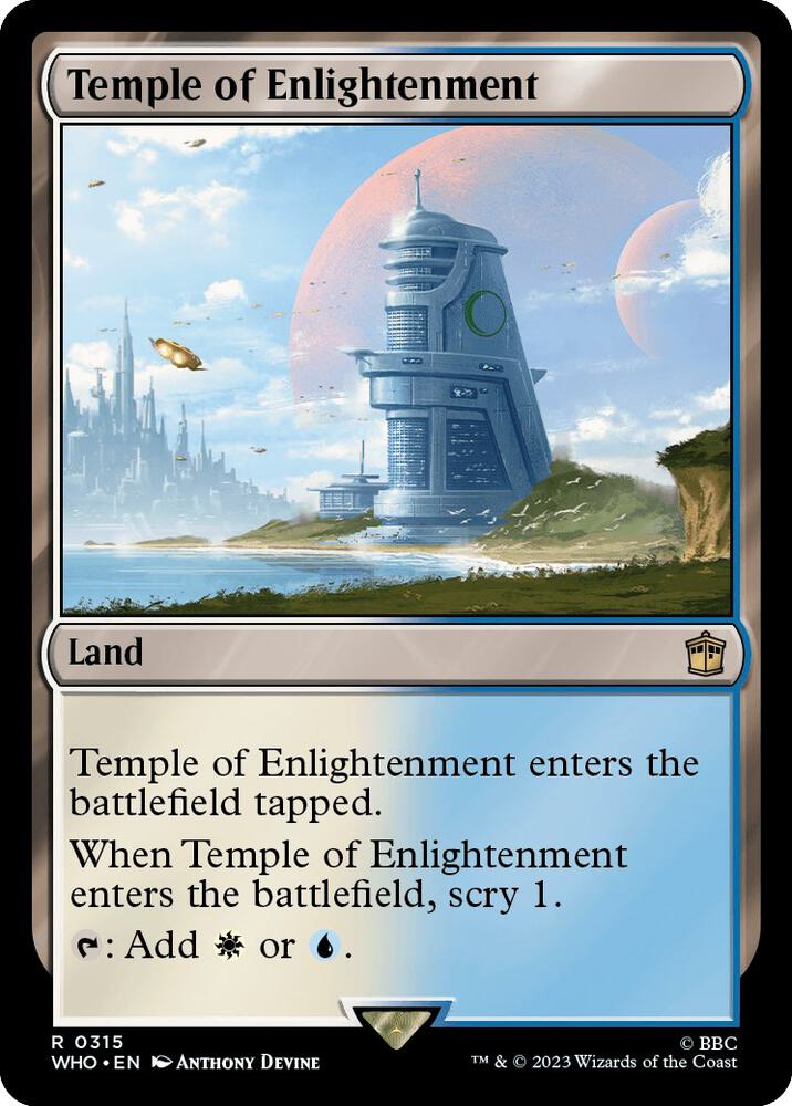 Temple of Enlightenment 315/331 (Universes Beyond: Doctor Who)  - Foil | Good Games Morley