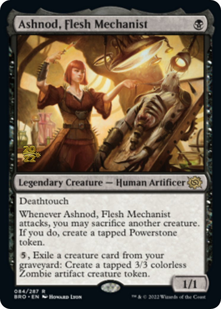 Ashnod, Flesh Mechanist [The Brothers' War Prerelease Promos] | Good Games Morley