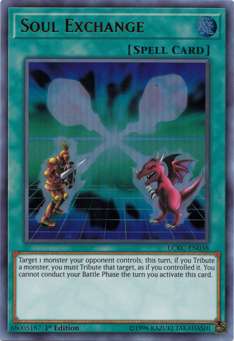 Soul Exchange [LCKC-EN038] Ultra Rare | Good Games Morley