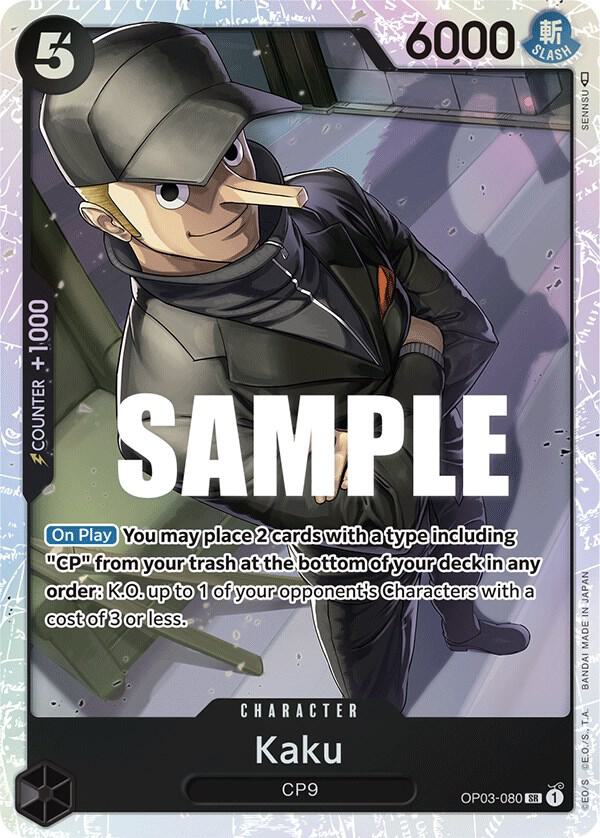 Kaku OP03-080 (Pillars of Strength)  - Foil | Good Games Morley