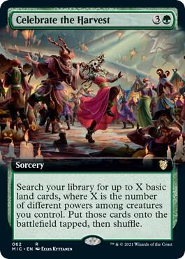 Celebrate the Harvest Extended Art 62/38 (Commander: Innistrad: Midnight Hunt)  | Good Games Morley