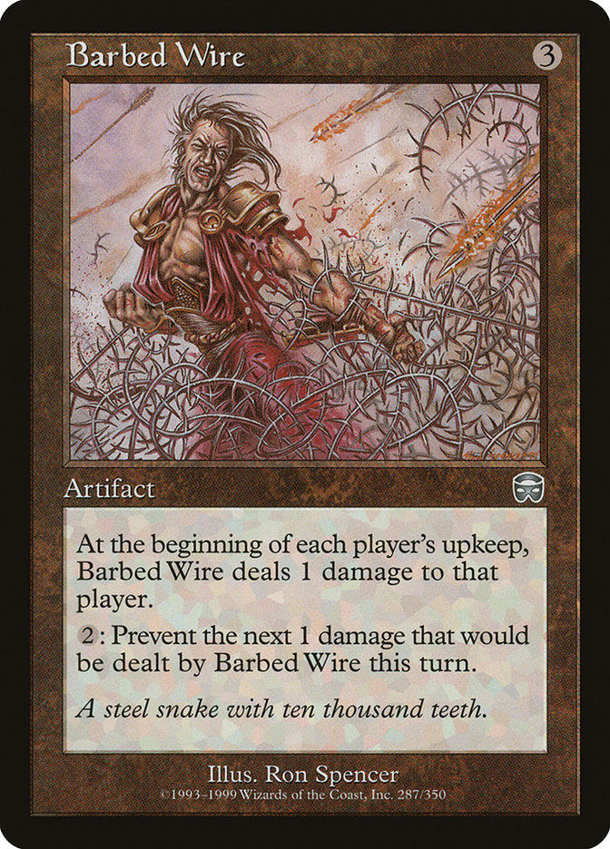 Barbed Wire 287/350 (Mercadian Masques)  | Good Games Morley