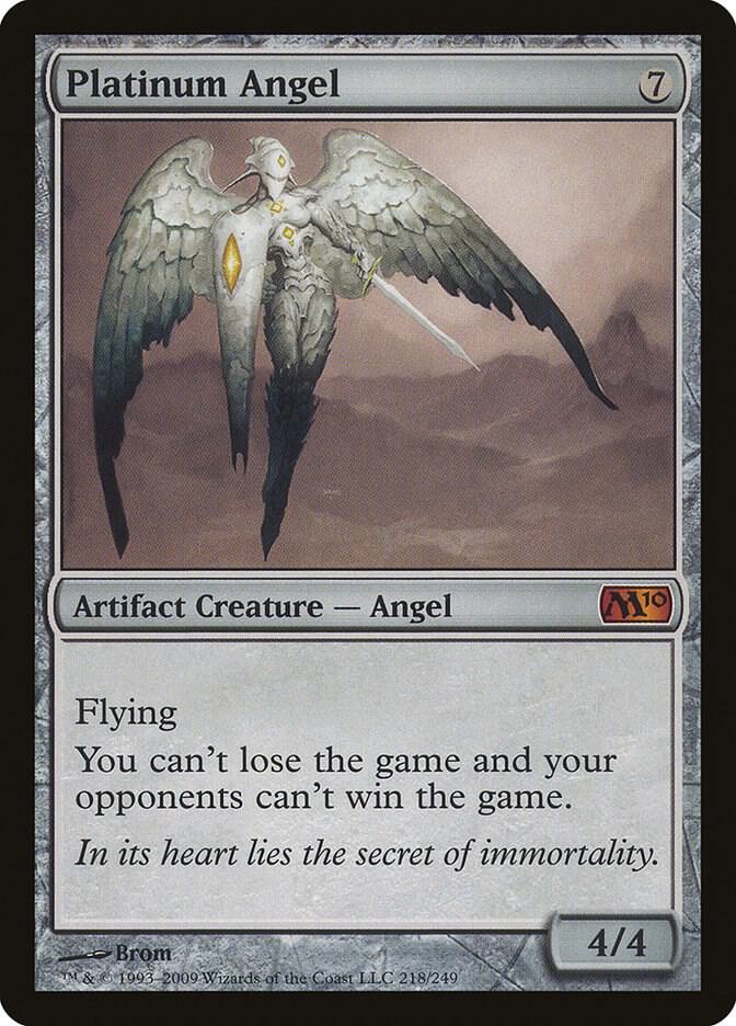 Platinum Angel 218/249 (Magic 2010 (M10))  | Good Games Morley