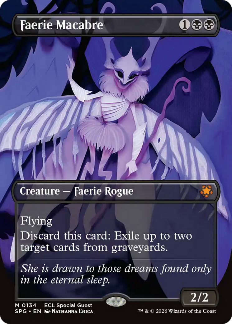 Faerie Macabre (Borderless) [Lorwyn Eclipsed Special Guests] | Good Games Morley