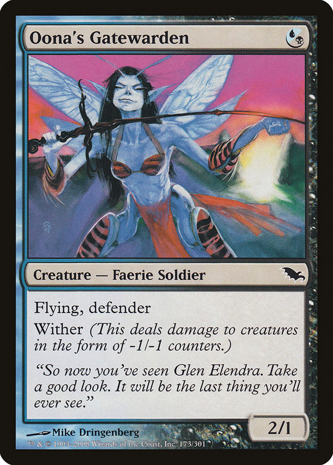 Oona's Gatewarden 173/301 (Shadowmoor)  | Good Games Morley