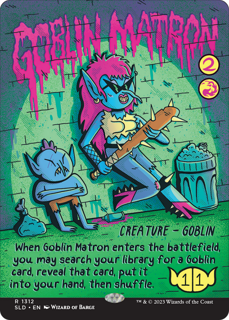 Goblin Matron (Rainbow Foil) [Secret Lair Drop Series] | Good Games Morley