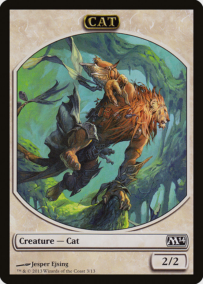 Cat Token [Magic 2014 Tokens] | Good Games Morley