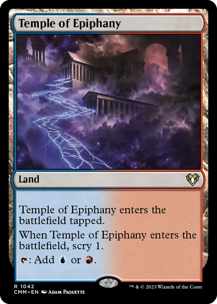 Temple of Epiphany [Commander Masters] | Good Games Morley