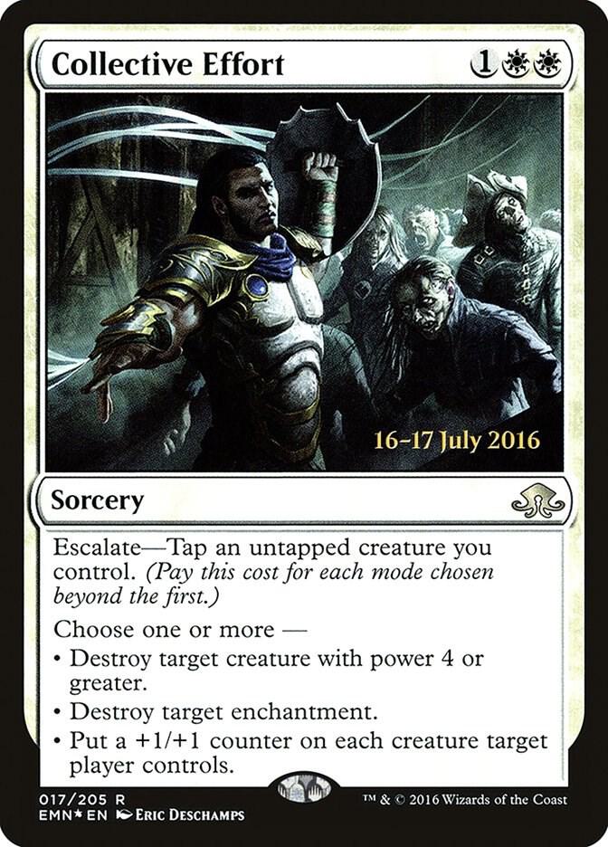 Collective Effort 17s/77 (Prerelease Cards)  - Foil | Good Games Morley