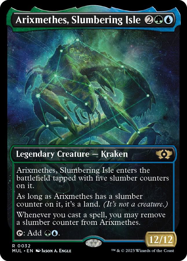 Arixmethes, Slumbering Isle 32/65 (March of the Machine: Multiverse Legends)  - Showcase Foil | Good Games Morley