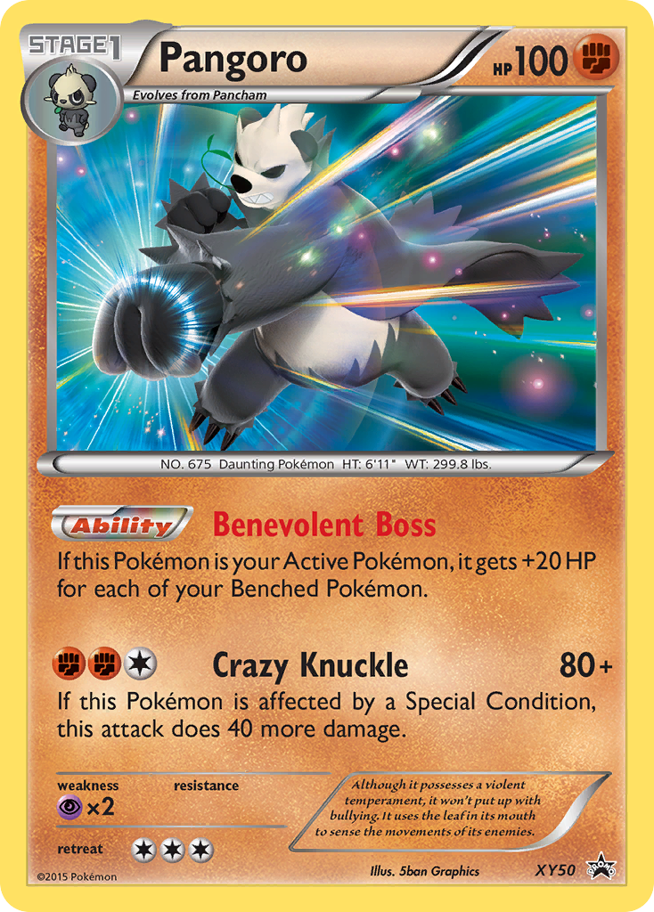 Pangoro (XY50) [XY: Black Star Promos] | Good Games Morley