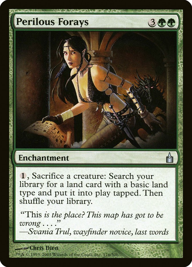 Perilous Forays 176 (Ravnica: City of Guilds)  - Foil | Good Games Morley