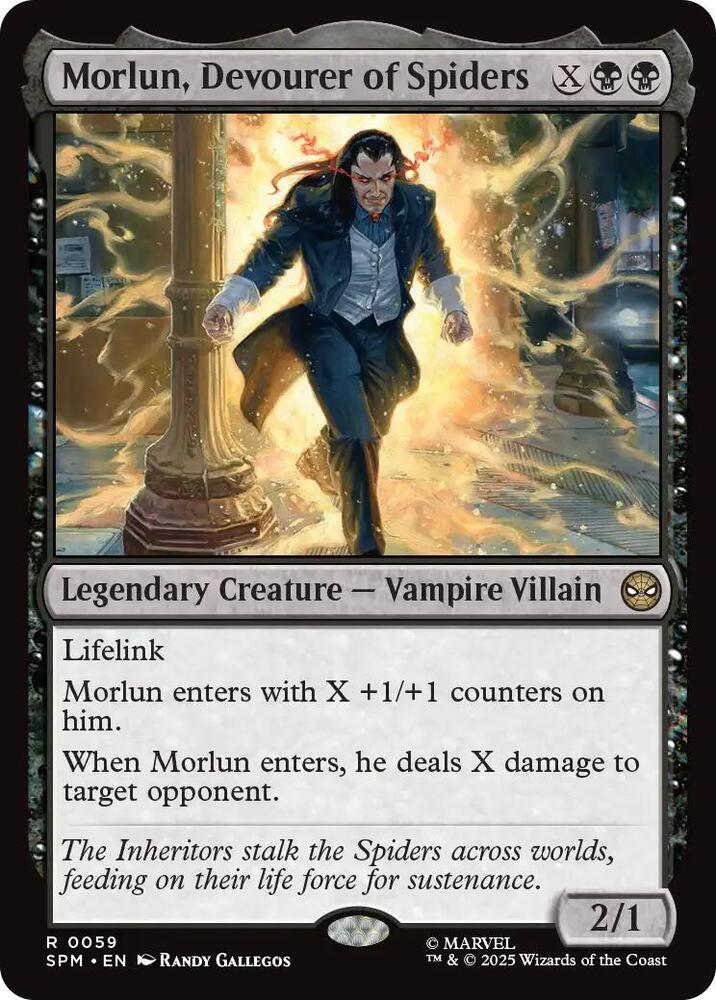 Morlun, Devourer of Spiders 59 (Marvel's Spider-Man)  - Foil | Good Games Morley