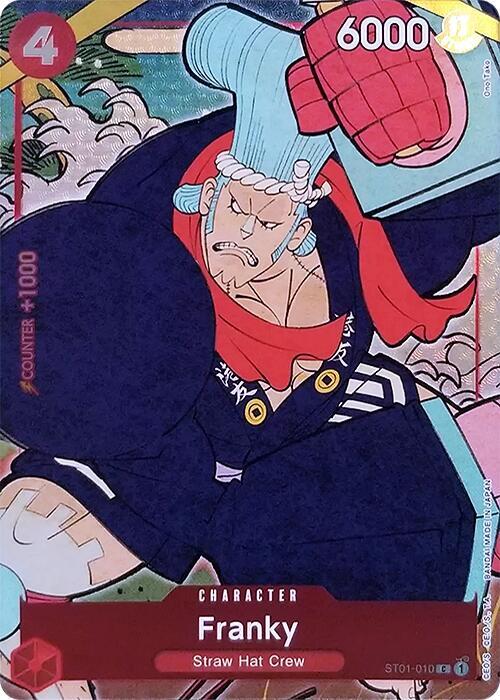 Franky (1st Anniversary) ST01-010 (One Piece Promotion Cards)  - Alternate Art Foil | Good Games Morley