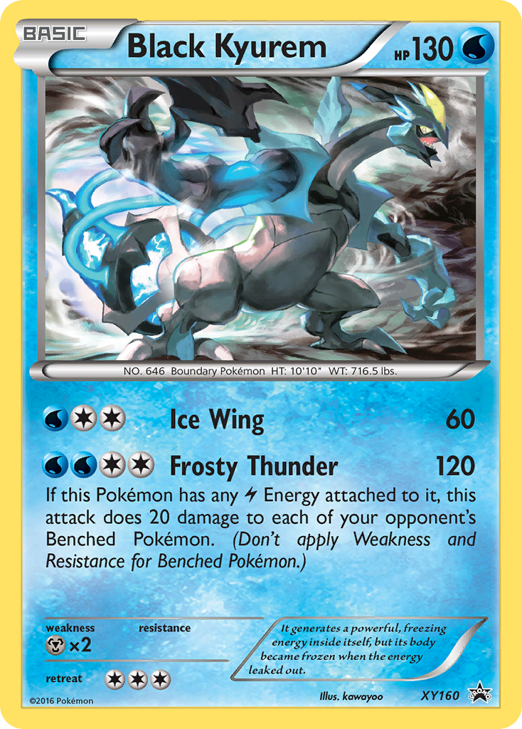 Black Kyurem (XY160) [XY: Black Star Promos] | Good Games Morley