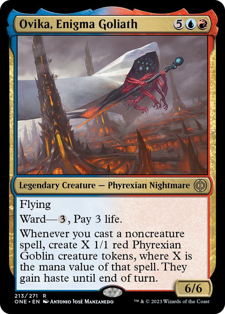 Ovika, Enigma Goliath 213 (Phyrexia: All Will Be One)  | Good Games Morley