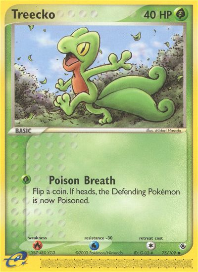 Treecko (75/109) [EX: Ruby & Sapphire] | Good Games Morley