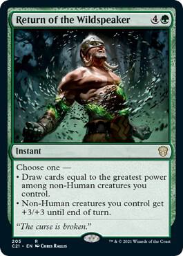 Return of the Wildspeaker 205/81 (Commander 2021)  | Good Games Morley
