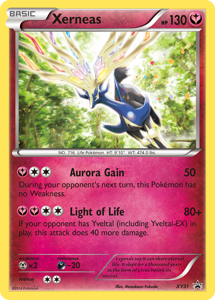 Xerneas (XY31) [XY: Black Star Promos] | Good Games Morley