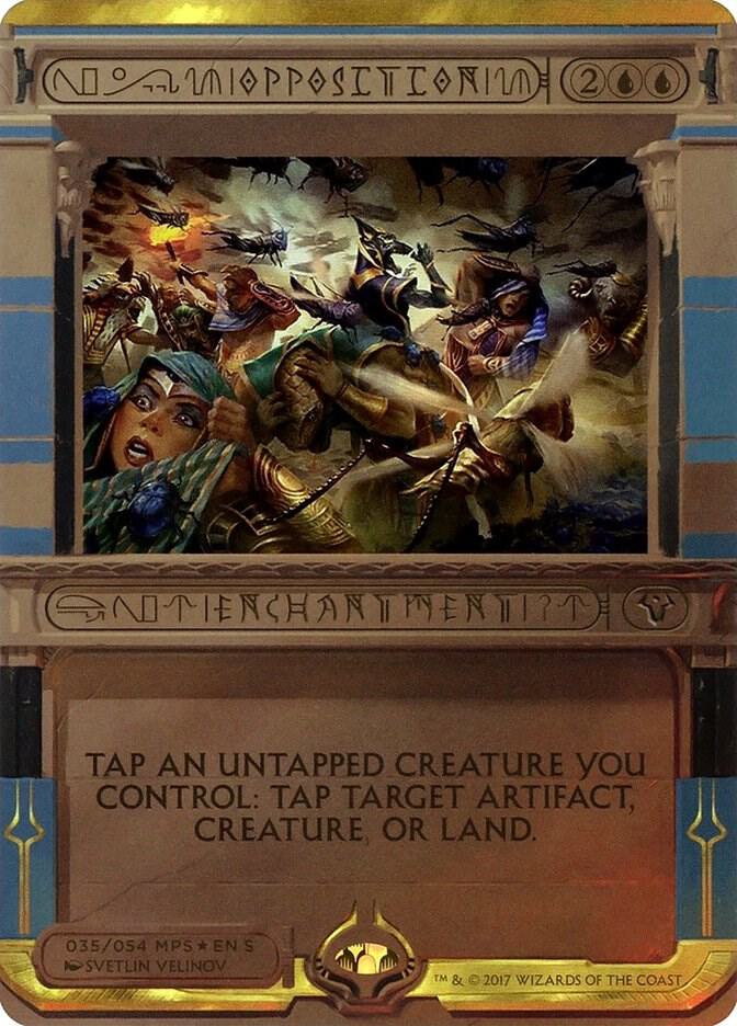 Opposition 35/54 (Masterpiece Series: Amonkhet Invocations)  - Foil | Good Games Morley