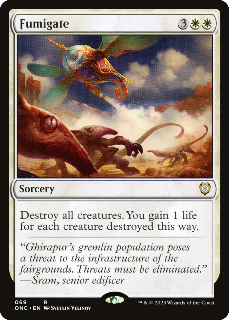 Fumigate [Phyrexia: All Will Be One Commander] | Good Games Morley