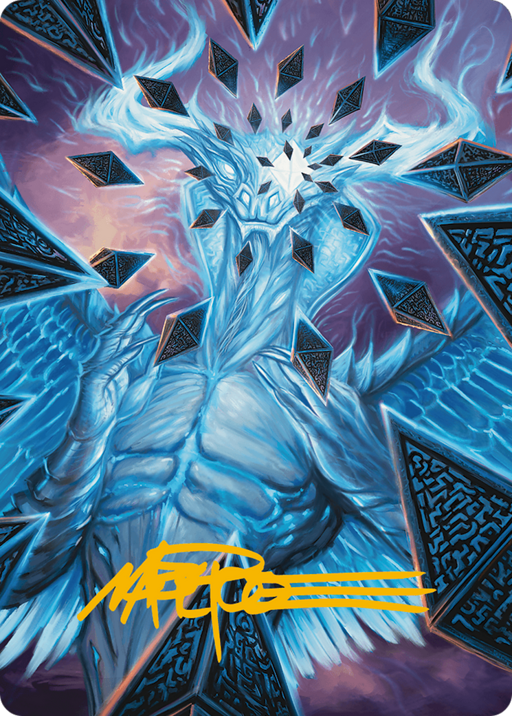 Ugin's Binding Art Card (Gold-Stamped Signature) [Modern Horizons 3 Art Series] | Good Games Morley
