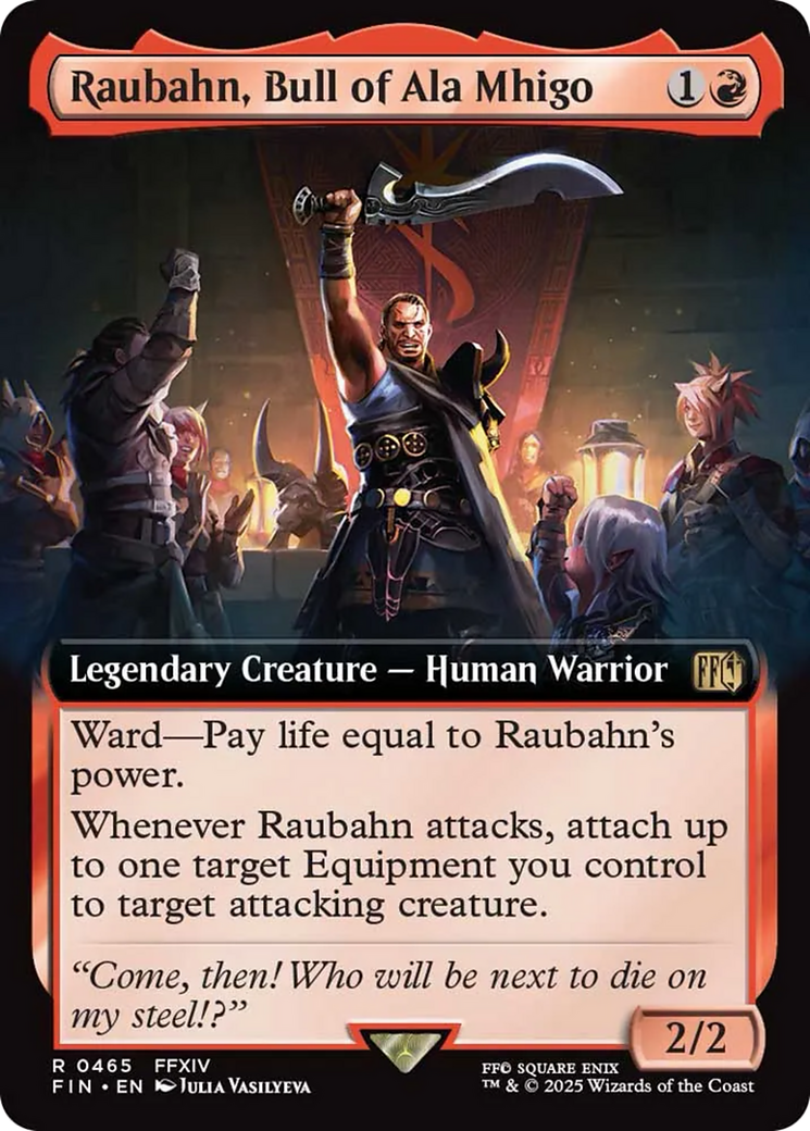 Raubahn, Bull of Ala Mhigo (Extended Art) [FINAL FANTASY] | Good Games Morley