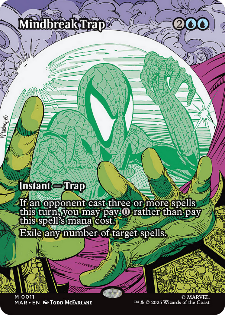 Mindbreak Trap (Borderless) [Marvel's Spider-Man: Eternal-Legal] | Good Games Morley