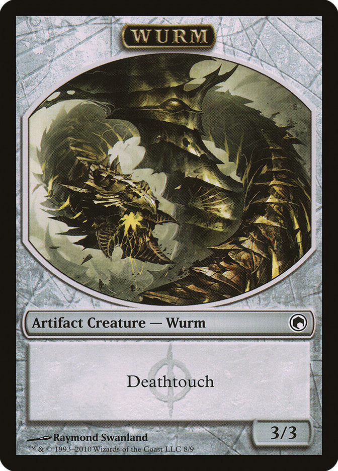 Wurm Token (8/9) [Scars of Mirrodin Tokens] | Good Games Morley