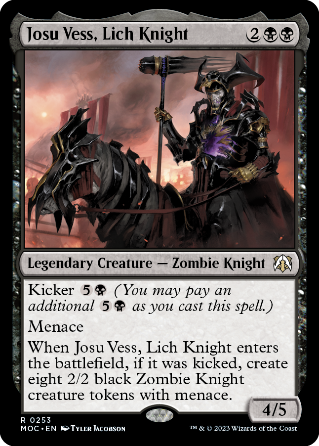 Josu Vess, Lich Knight [March of the Machine Commander] | Good Games Morley