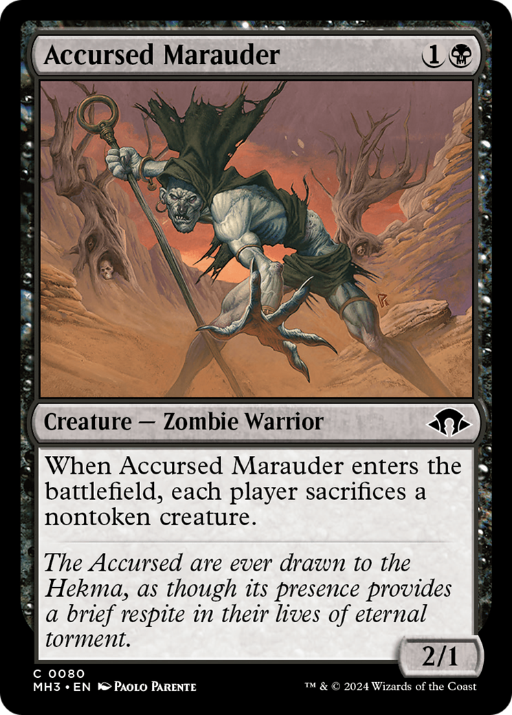 Accursed Marauder [Modern Horizons 3] | Good Games Morley