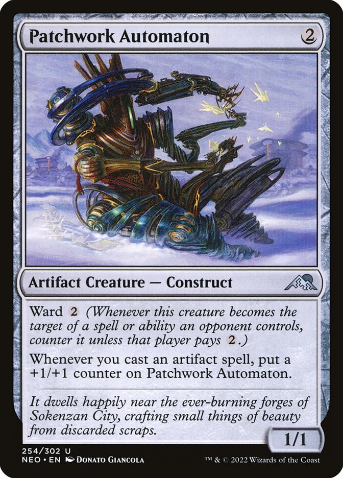Patchwork Automaton 254/302 (Kamigawa: Neon Dynasty)  | Good Games Morley