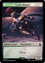Mutant // Alien Insect Double-Sided Token [Doctor Who Tokens] | Good Games Morley