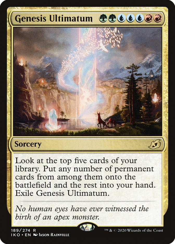 Genesis Ultimatum 189/274 (Ikoria: Lair of Behemoths)  | Good Games Morley