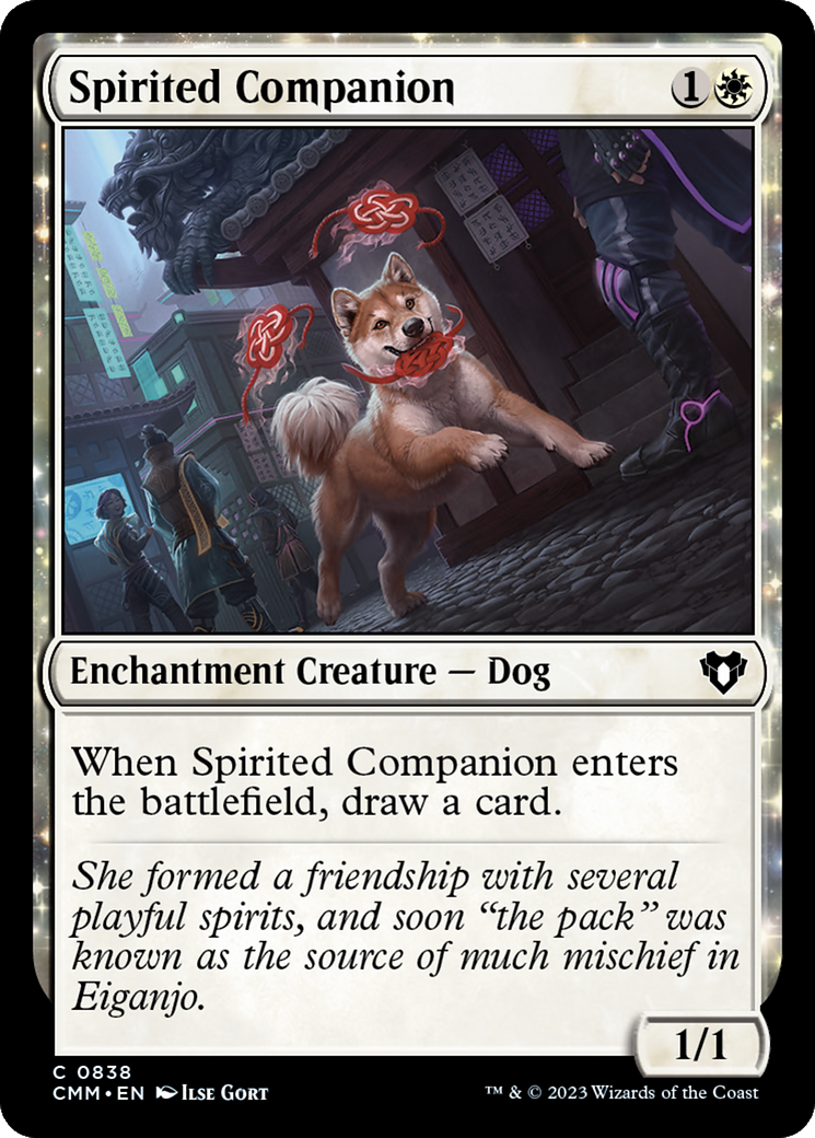 Spirited Companion [Commander Masters] | Good Games Morley