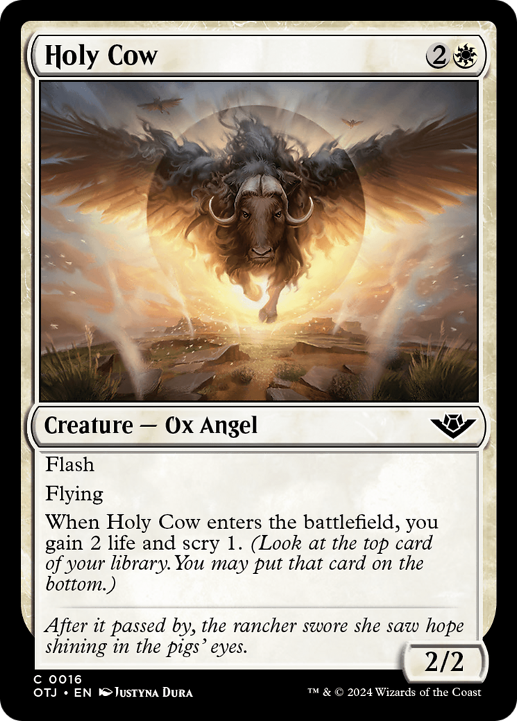 Holy Cow [Outlaws of Thunder Junction] | Good Games Morley