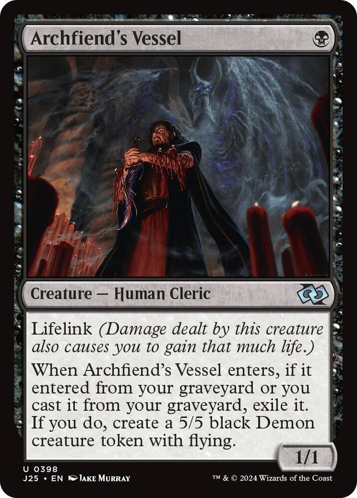 Archfiends Vessel 398/779 (Foundations Jumpstart)  | Good Games Morley