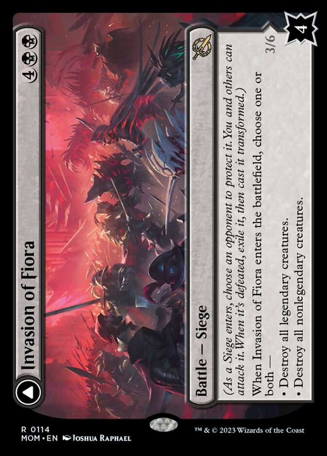 Invasion of Fiora // Marchesa, Resolute Monarch [March of the Machine] | Good Games Morley